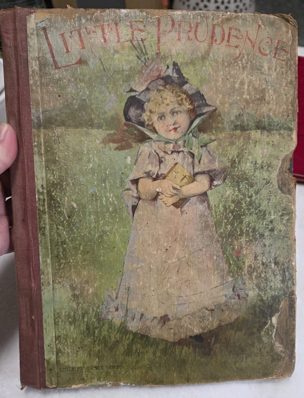 Antique Children’s Book from 1888 – Little Prudence – From H.M. Caldwell Company