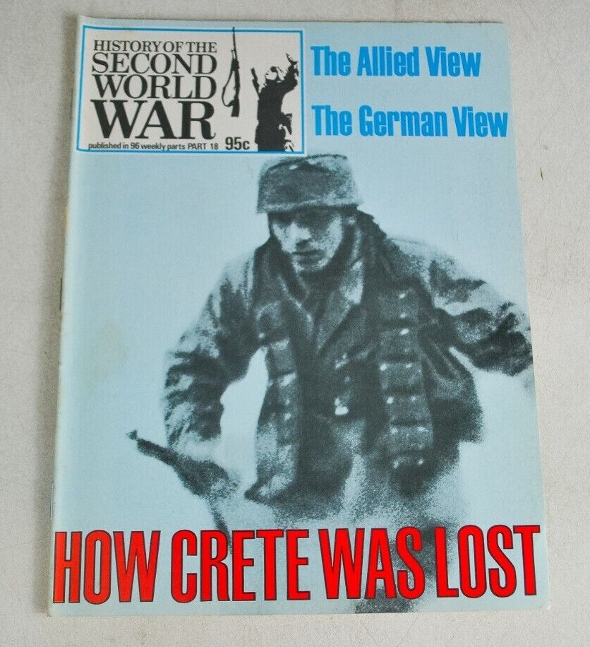 History Of The Second World War Magazine, Part 18 Vintage Collectible 96 Parts