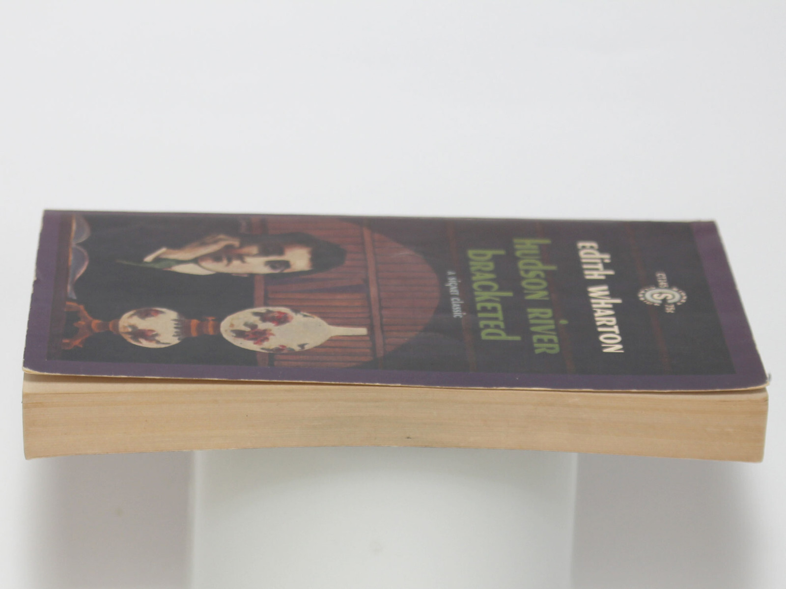 HUDSON RIVER BRACKETED Edith Wharton – Signet Classic 1962 1st Print Vintage PB