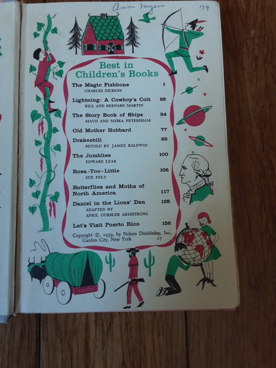 Vintage Lot of 13 BEST IN CHILDREN’s BOOKS 1957 – 1960 Illustrated Hardcover