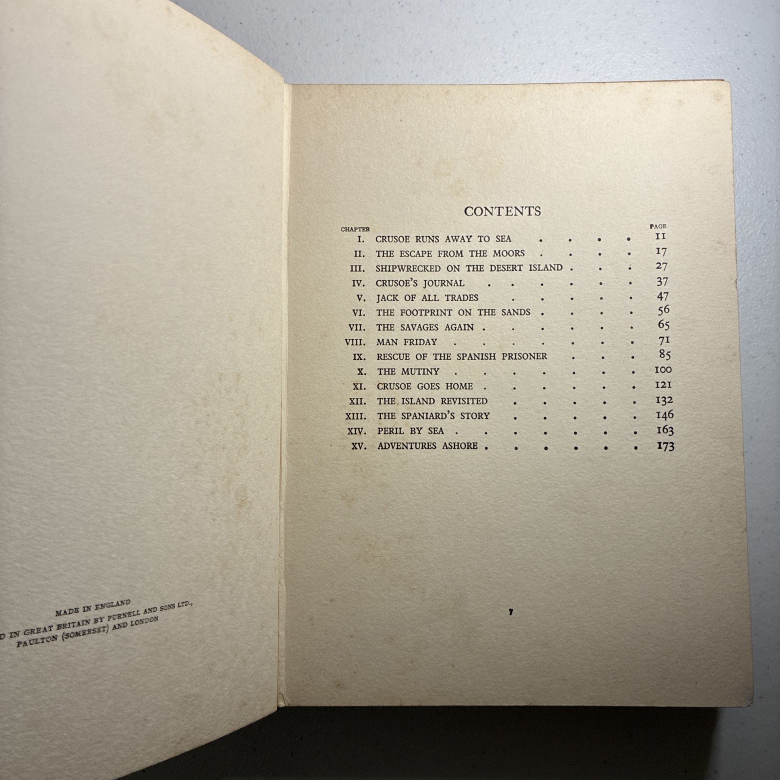 Robinson Crusoe Daniel Defoe AE Jackson 24 Color Plates Vintage Hardcover Book