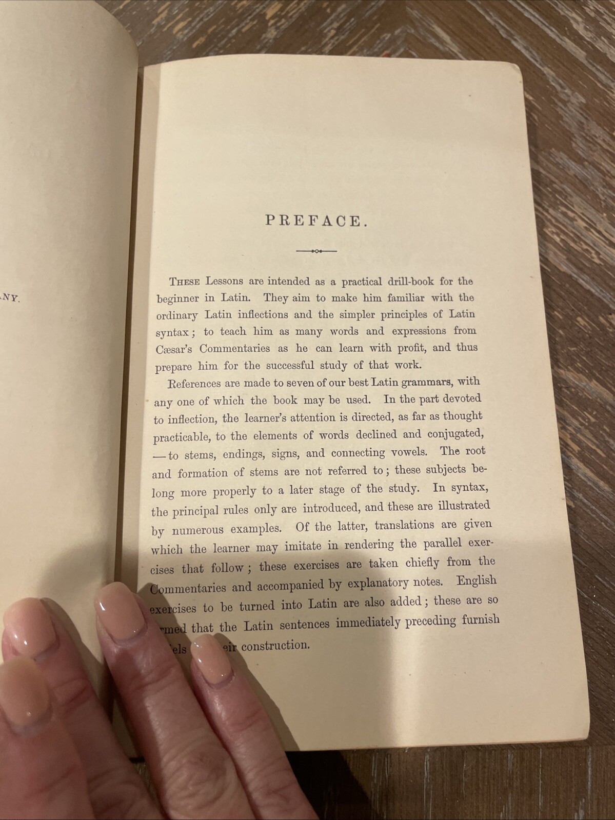 1890 – First Lessons in Latin – by Elisha Jones