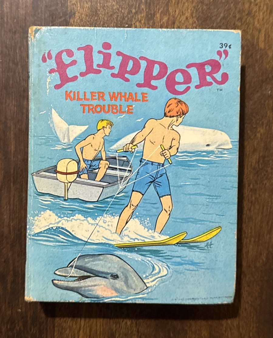Lot Of 6 Vintage 1967-68 Whitman A Big Little Book Hardcover Flipper Popeye
