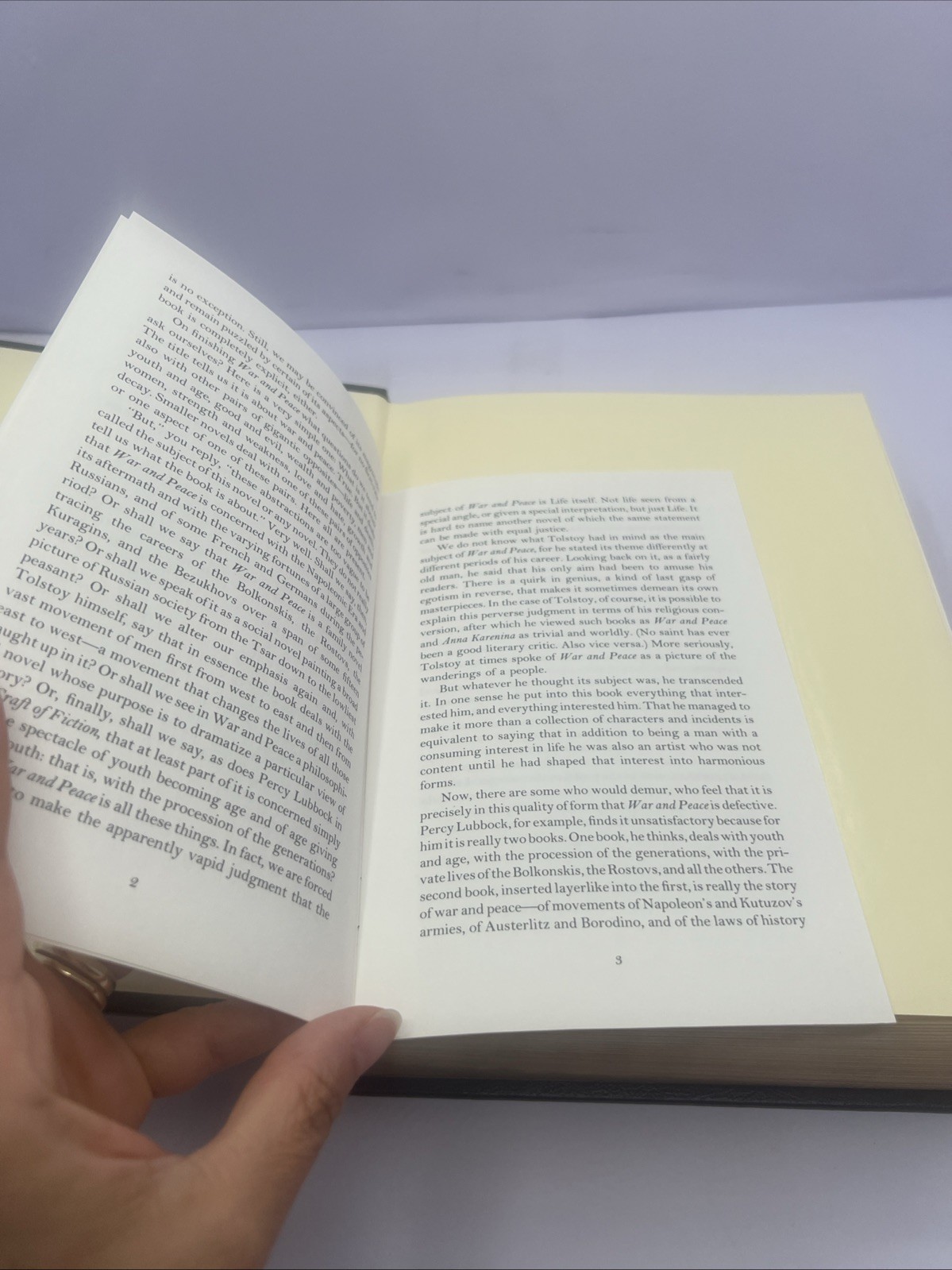Leo Tolstoy War and Peace Time Warner Libraries Leather Illustrated Hardcover