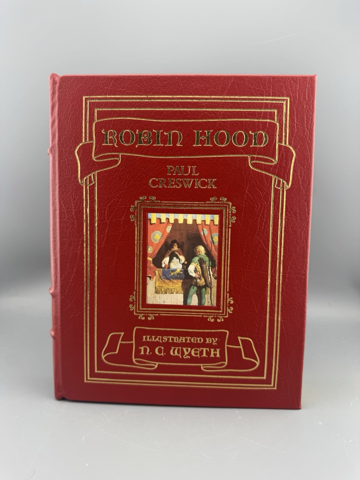 ROBIN HOOD – Paul Creswick, Wyeth, Easton Press Leatherbound Collector’s Edition