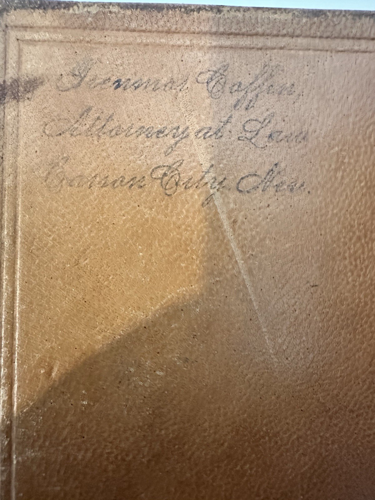 Antique 1850’s California State Supreme Court Law Case Review Books. Decor