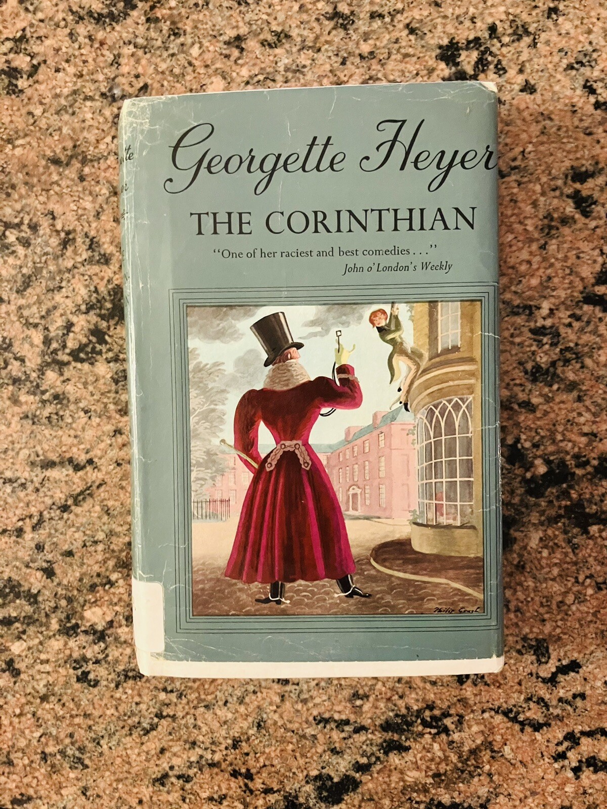 The Corinthian By Georgette Heyer (1966 2nd Printing HCDJ) *Ex Library*
