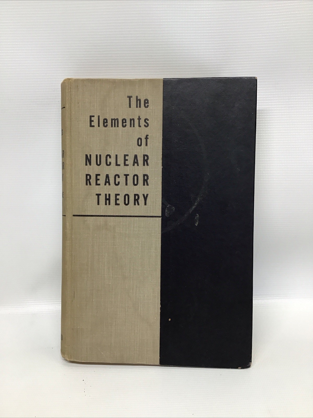 1952 D. Van Nostrand Co. Glasstone Edlund THE ELEMENTS OF NUCLEAR REACTOR THEORY
