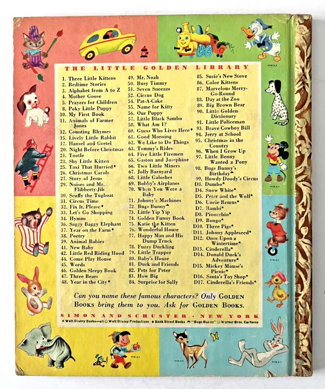Disney’s SANTA’S TOY SHOP ~ children’s 1st „A“ ed. Little Golden Book , 28 pg ed