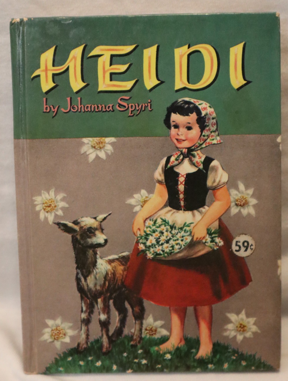 Heidi by Johanna Spyri hc Whitman Classics 1955 illustrated by Janet Smalley
