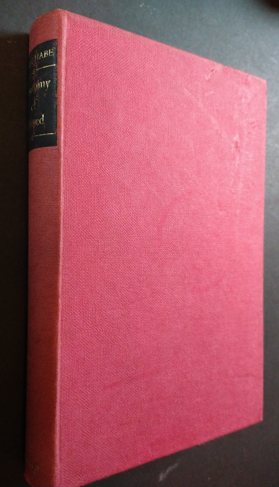 Anatomy of Hatred The Wounded Land (Hans Habe – 1964) Good condition