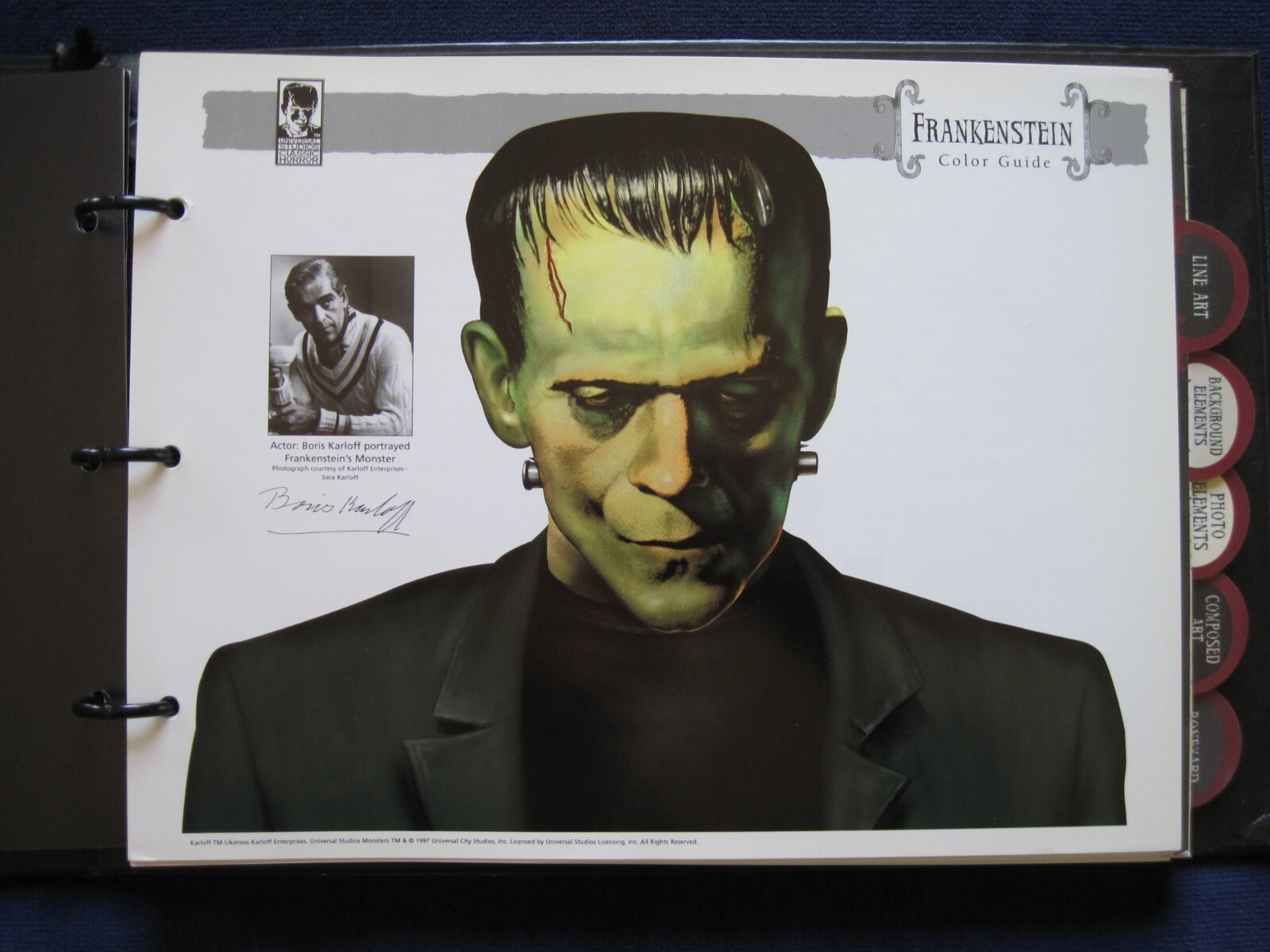 UNIVERSAL HORROR MONSTERS STYLE GUIDEBOOK – FRANKENSTEIN, MUMMY, DRACULA & MORE