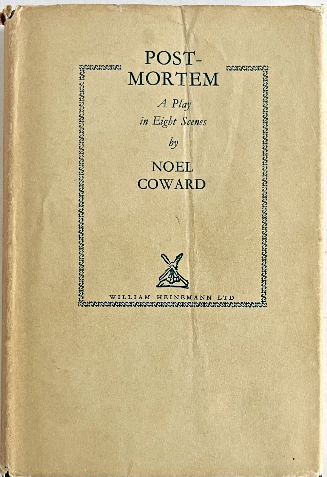 Noel Coward – Post Mortem 1st UK Edition 1931 William Heineman HC Unclipped D/J