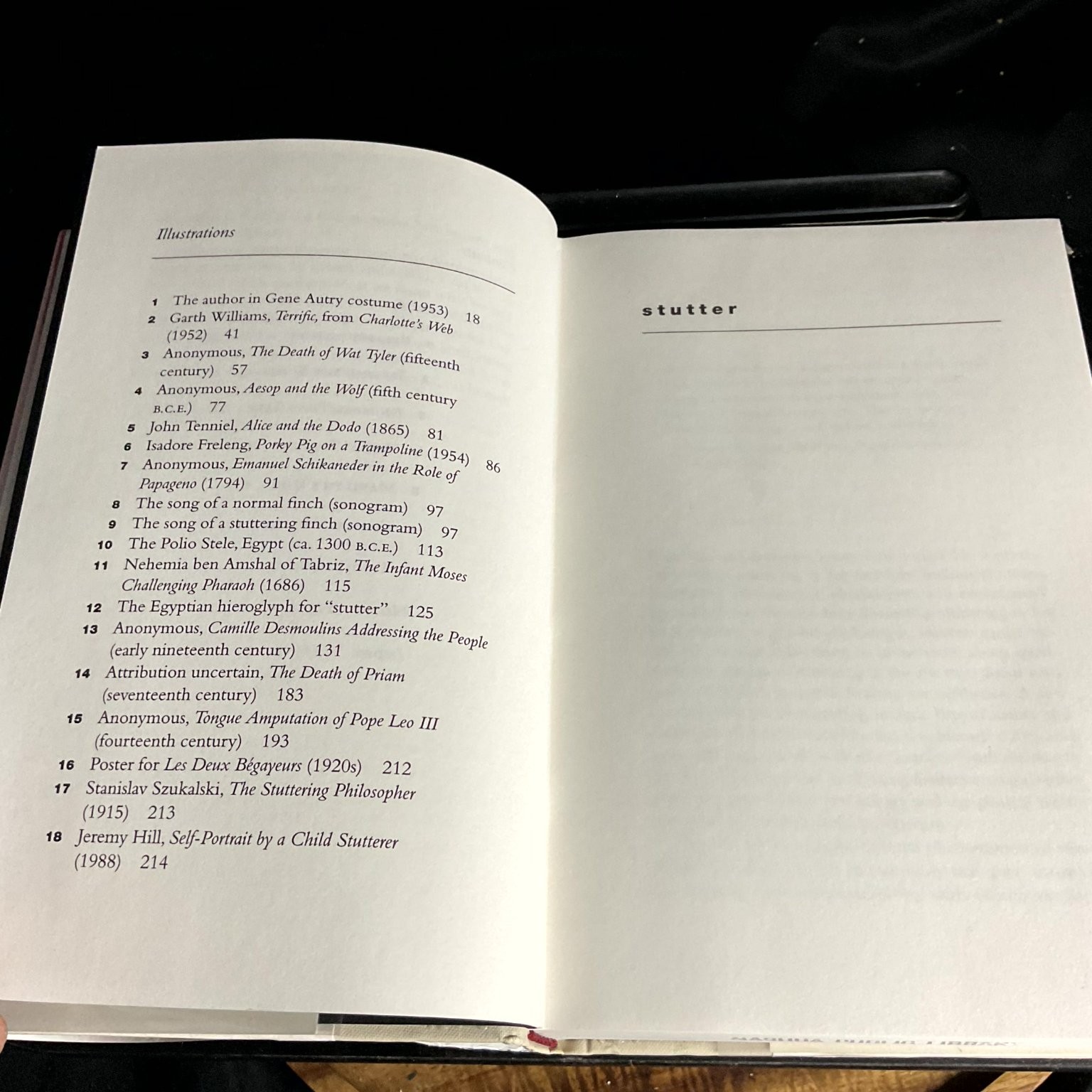 Stutter Marc Shell 2005 Harvard University Press Language