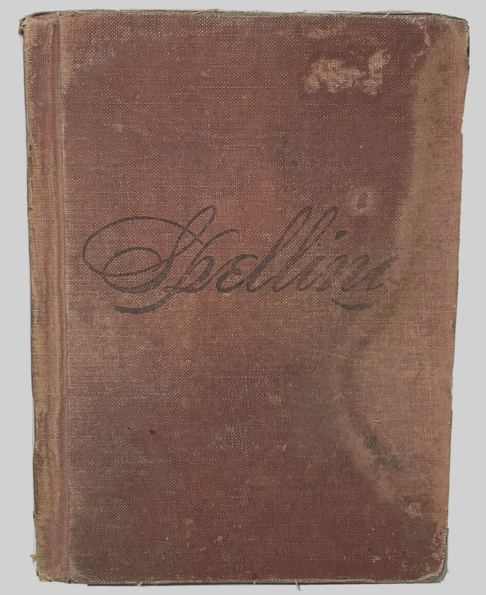 Antique 1905 New Practical Spelling Textbook Rare High School Hardback English