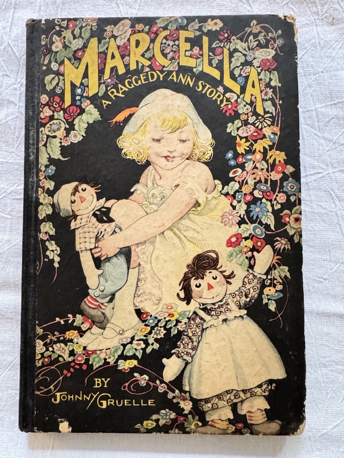 Marcella, A Raggedy Ann Story, by Johnny Gruelle, 1929 P.F. Volland HC Complete