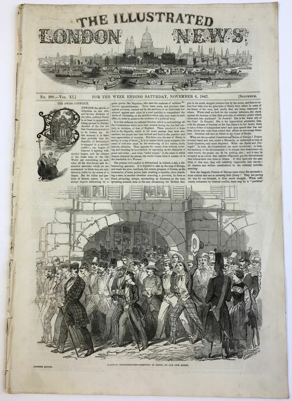Illustrated London News Vol XI No 228 For the Week Ending Saturday November 1st