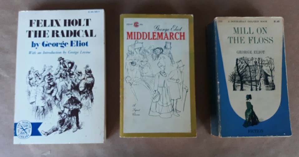 3 George Eliot PBs: Felix Holt, Middlemarch, Mill On The Floss, Acceptable