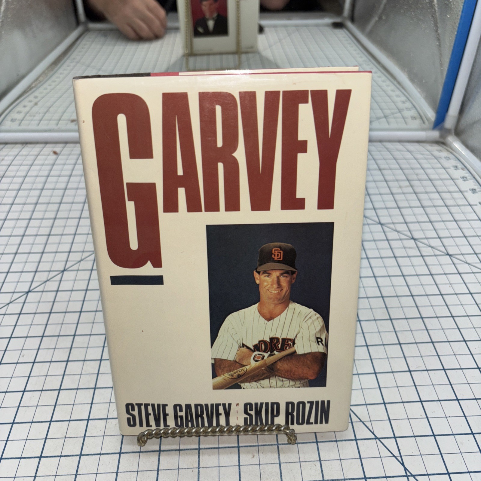 Steve Garvey Skip Rozin Los Angeles Dodgers San Diego Padres 1986 First Edition