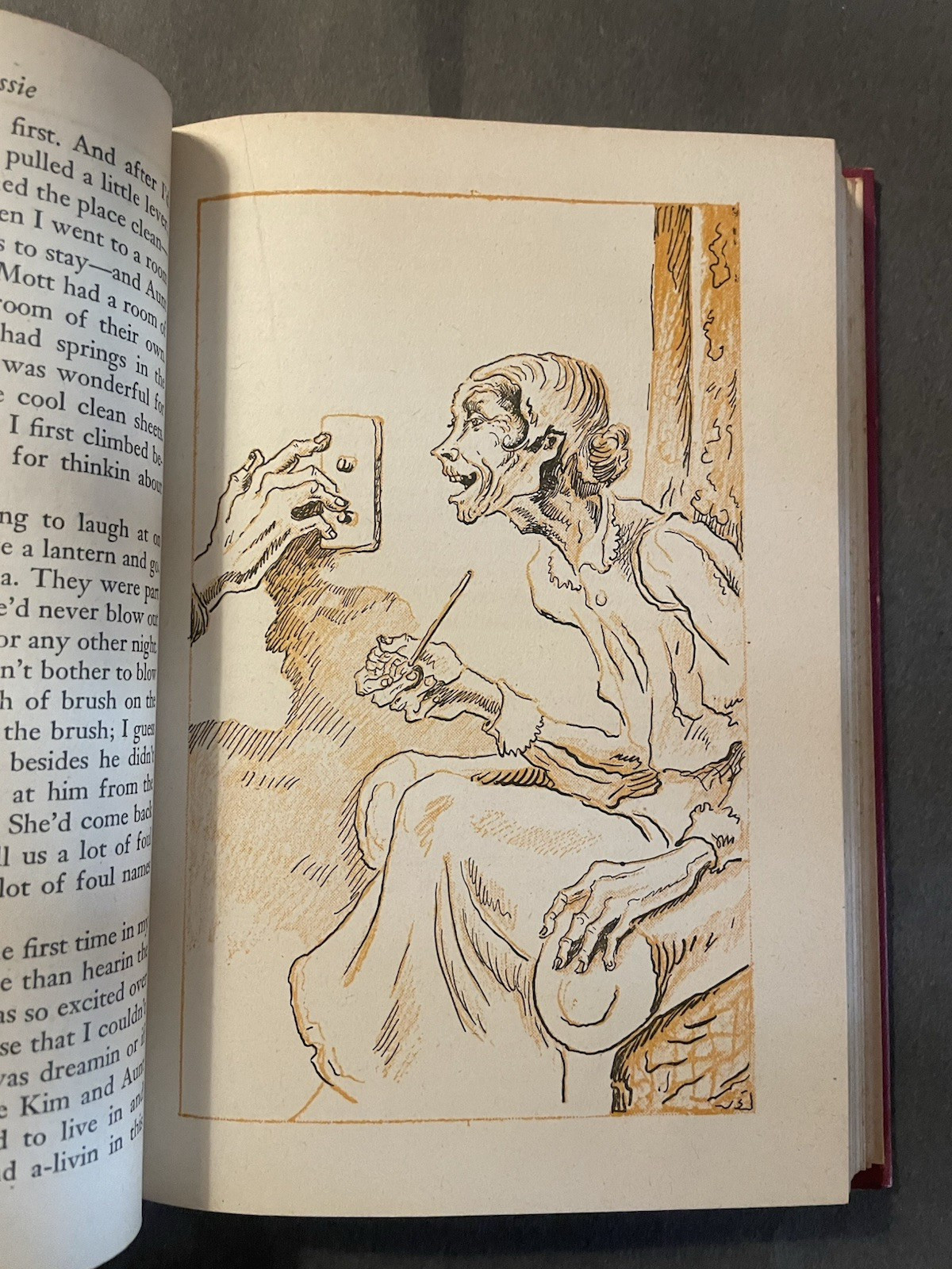 Taps For Private Tussie by Jesse Stuart – Illustrated by Thomas Hart Benton