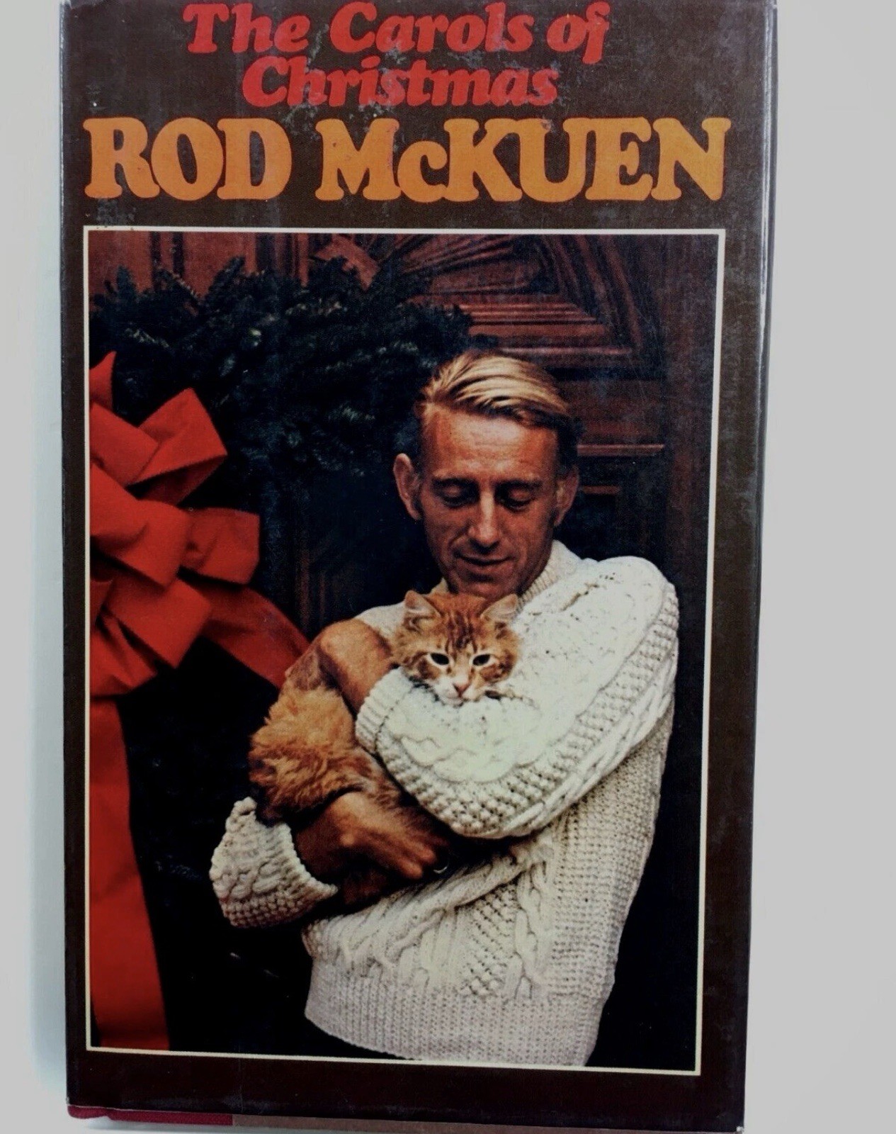 The Carols of Christmas Rod McKuen Vintage Book 1971 First Printing