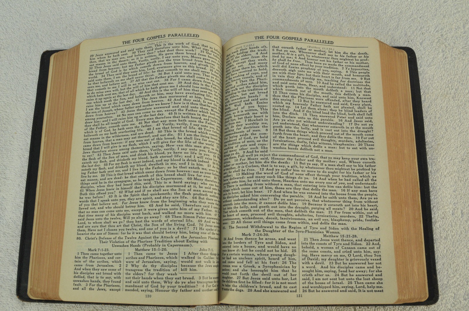 1938 System Bible Study Revised and Enlarged Genuine Leather Reference