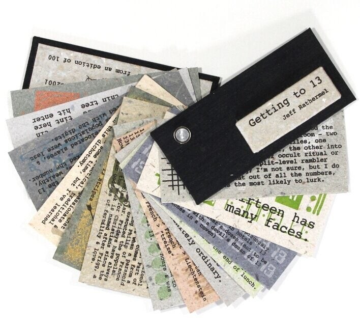 Jeff Rathermel / Getting to 13 2001 Press Books