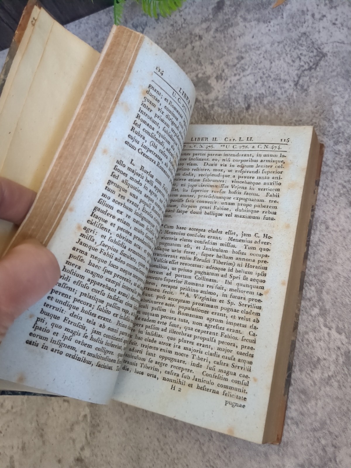 The Surviving Books of the Histories of Titus Livius of Padua 1822 2 Vol Latin