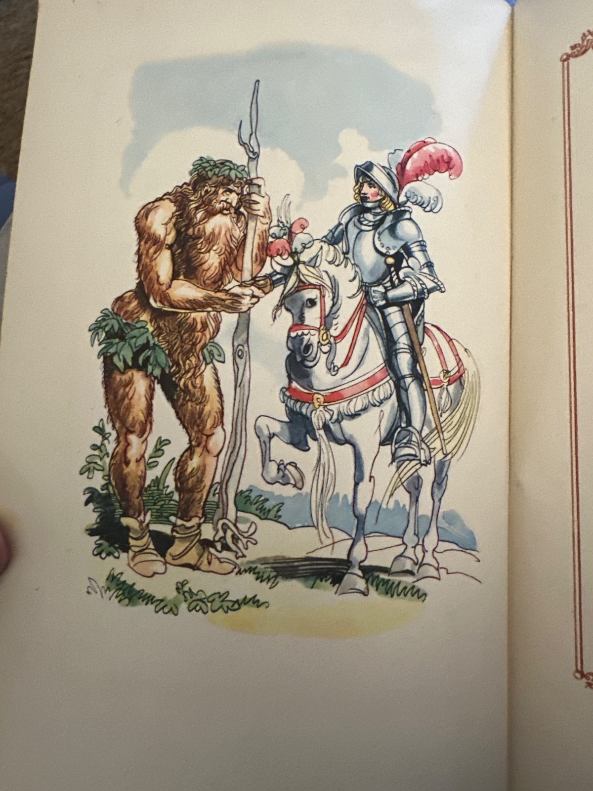 Grimm’s Fairy Tales Illustrated by Fritz Kredel 1945 HC VG