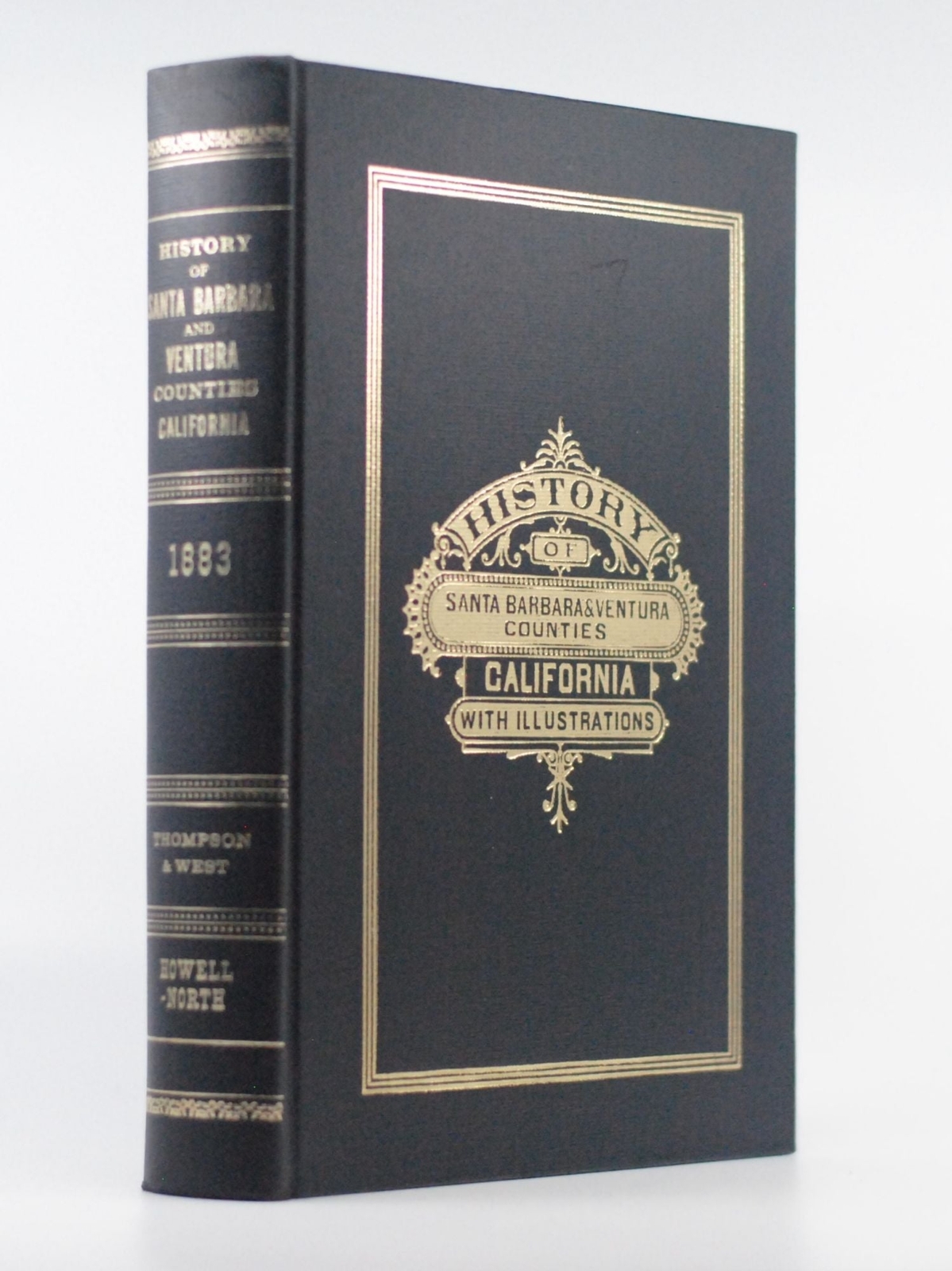 Thomas Tompson / History of Santa Barbara and Ventura Counties 1961
