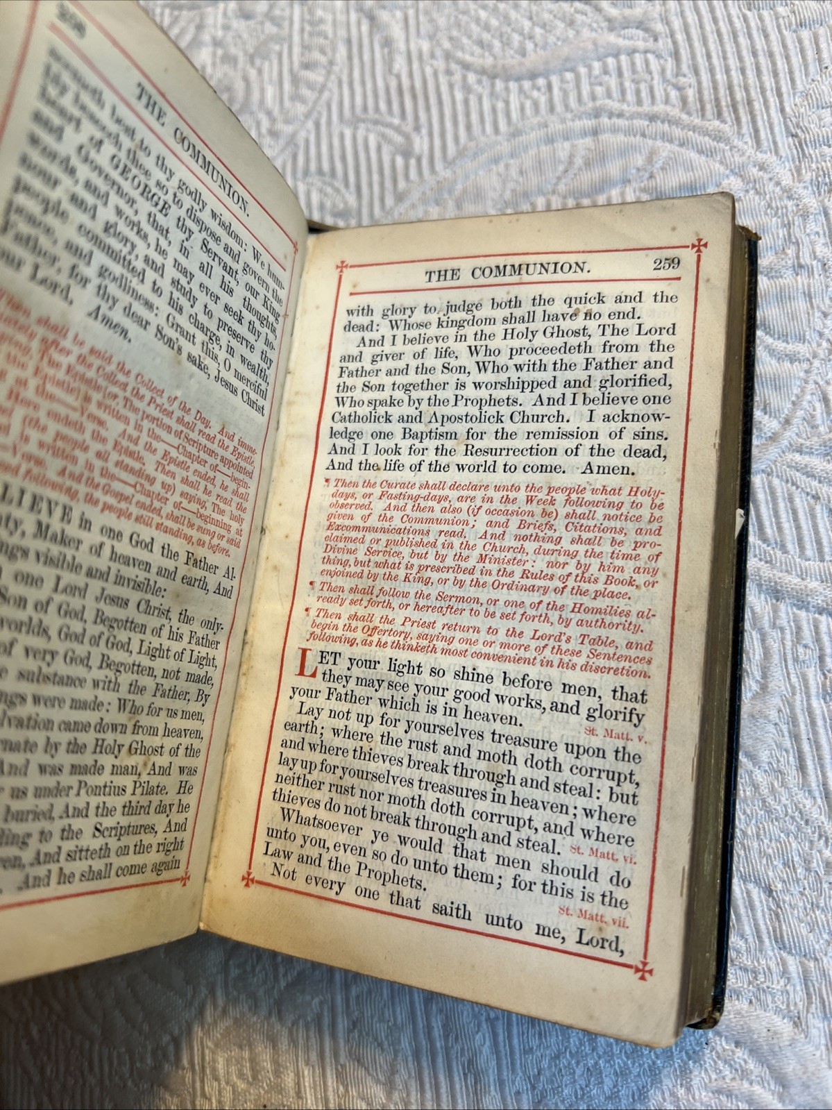 c1890 Book of Common Prayer Oxford Leather Henry Frowde #H2