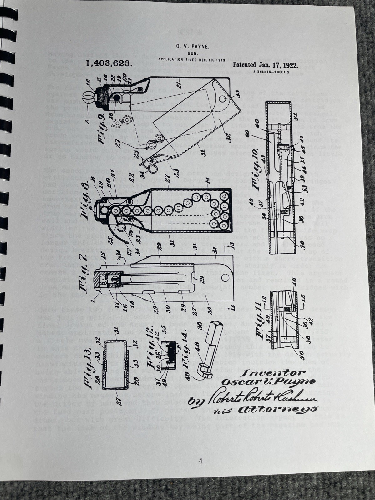 Thompson Submachine Gun Drum Magazines Types C & L by Doug Richardson 3rd Ed.