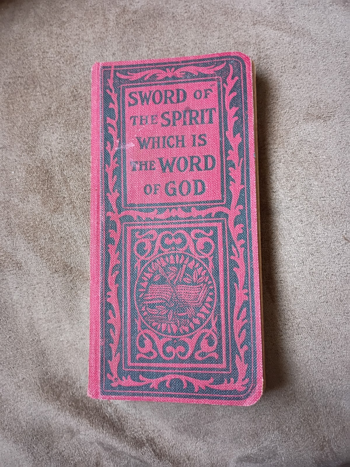Small Pocket Purse Antique Devotional Book Softcover
