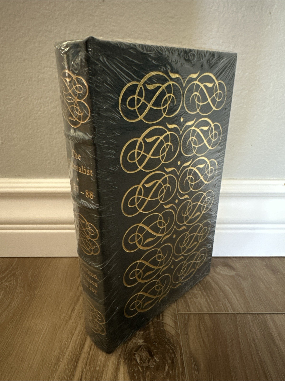 The Federalist 1787 88 by Hamilton Madison & Jay Easton Press Leather Bound
