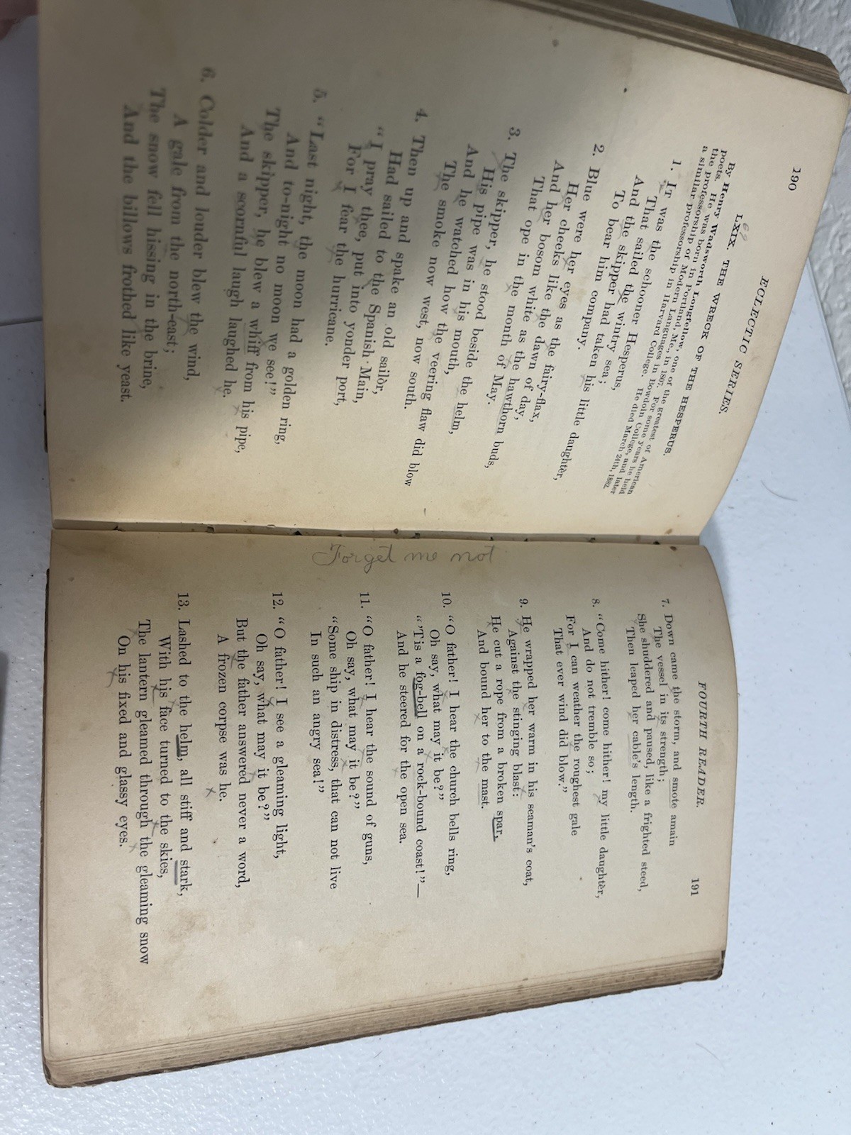 McGuffey’s Fourth Eclectic Reader Revised Edition Antique School Book 1879 Van