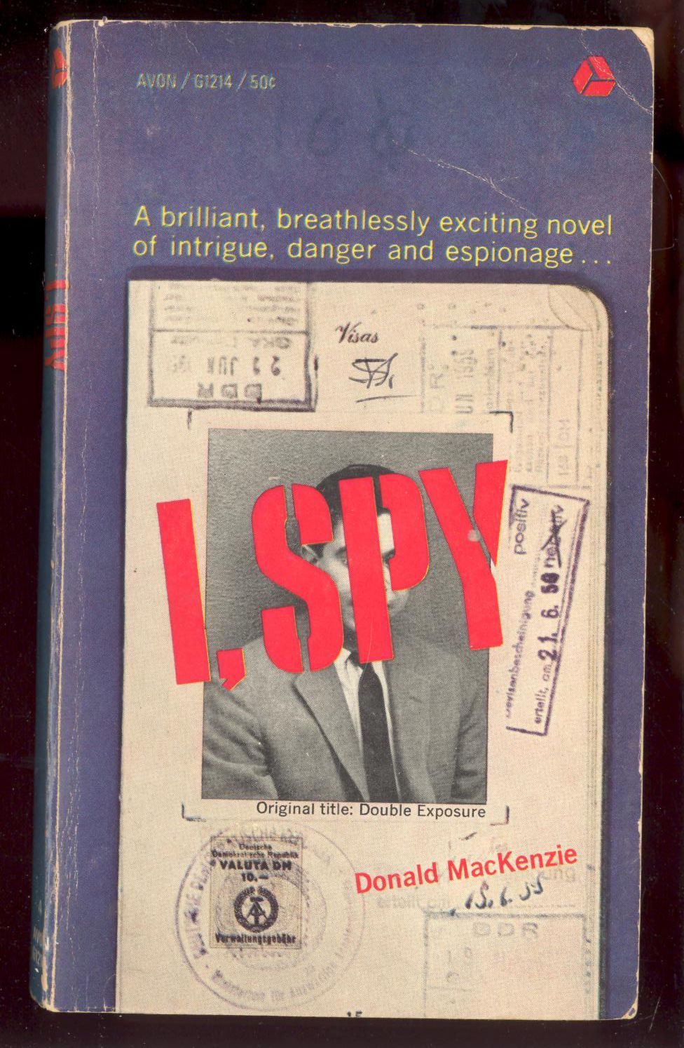I, Spy by Donald MacKenzie (Avon #G1214, 1963,Paperback)