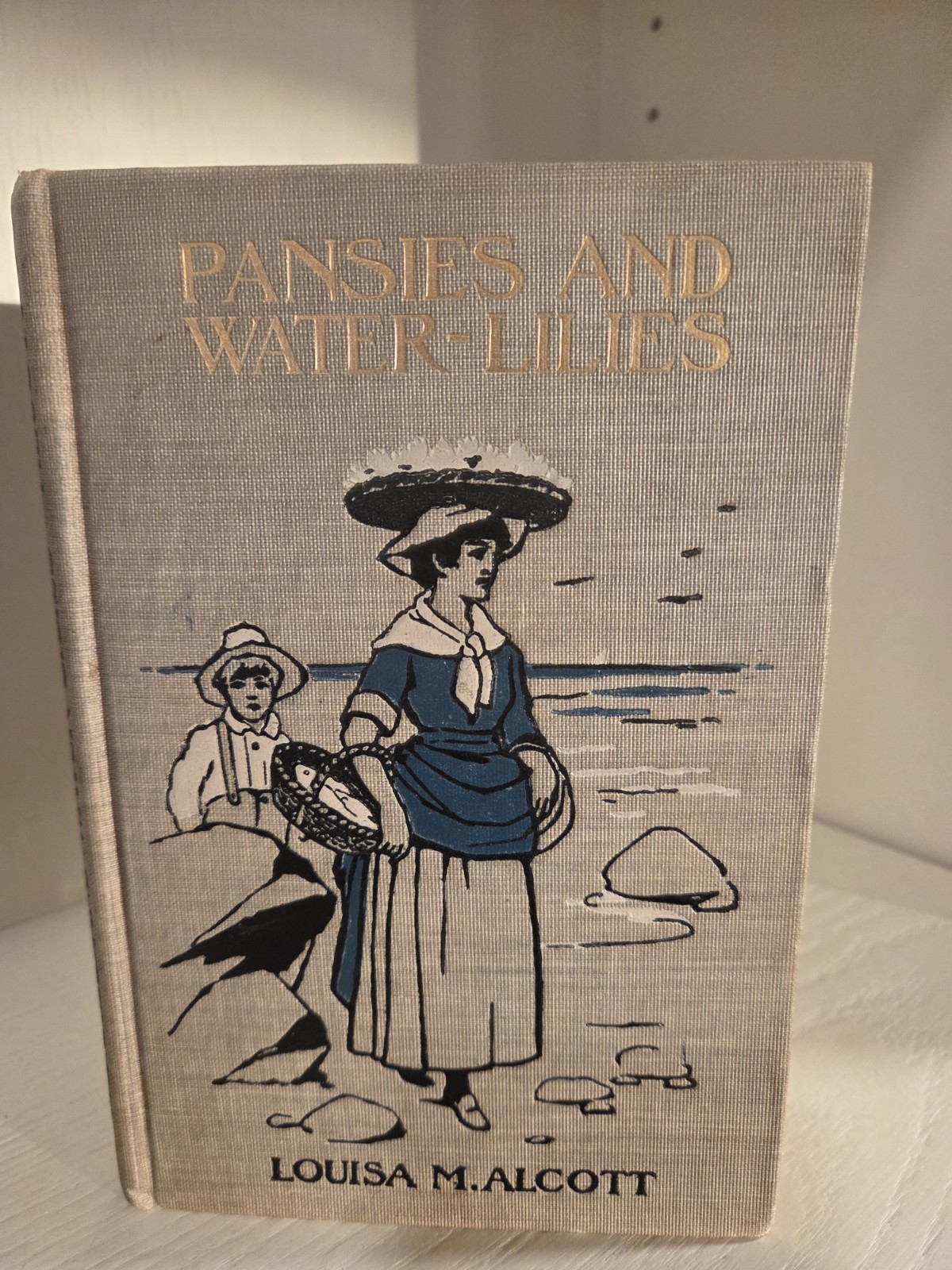 1902 1st Ed, of Louisa M Alcott’s, „Pansies and Water-Lilies“ Little, Brown& Co