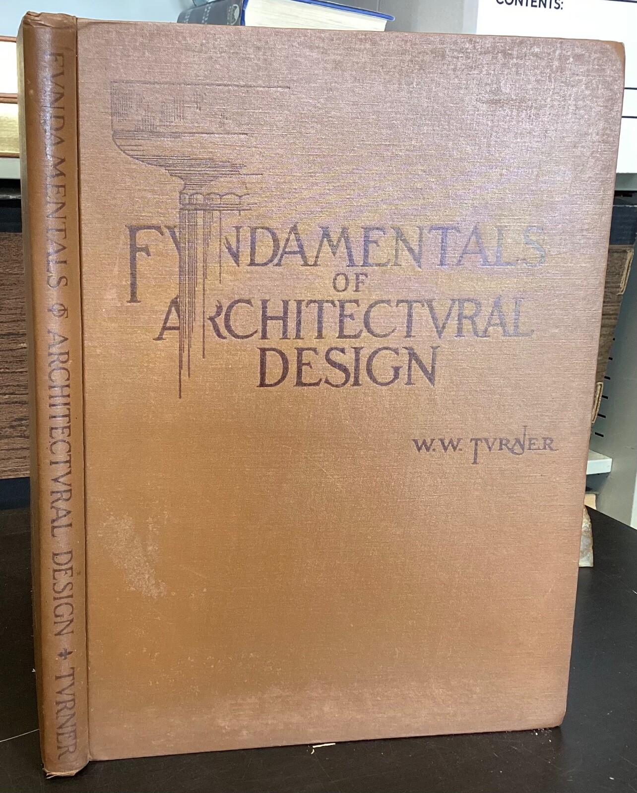 1930 Fundamentals of Architectural Design by William Wirt Turner, Illustrated