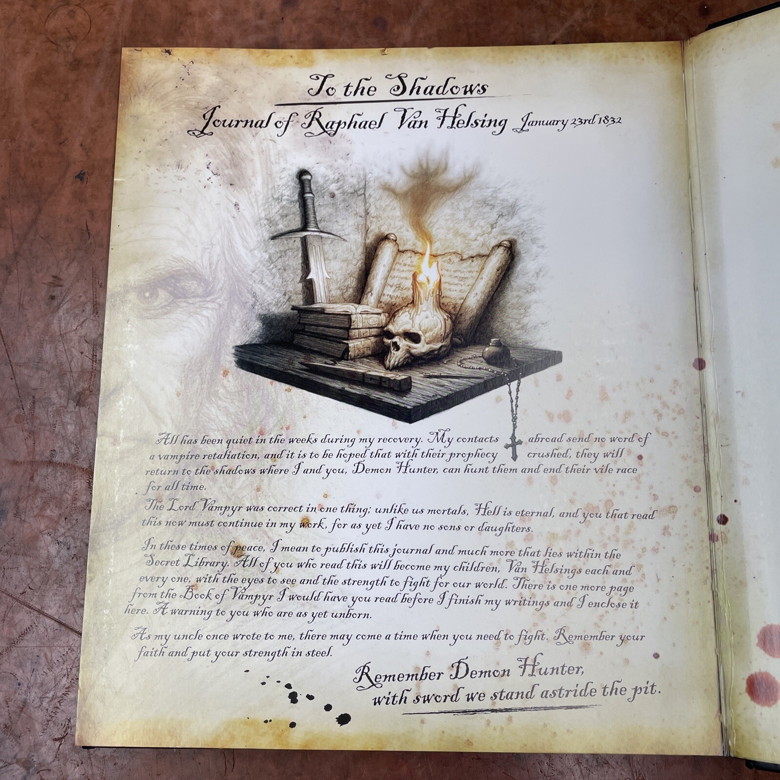 The Vampire Hunter’s Handbook by Raphael Van Helsing Barnes & Noble Occult Book