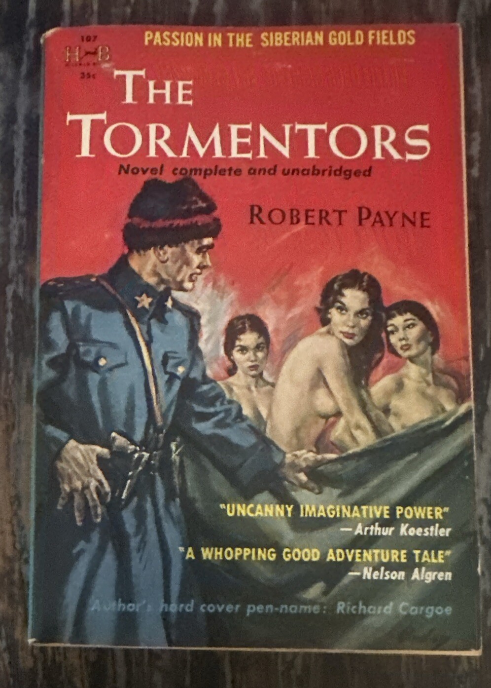 THE TORMENTORS Robert Payne – 1959 US Hillman Books – gga Vintage sleaze action