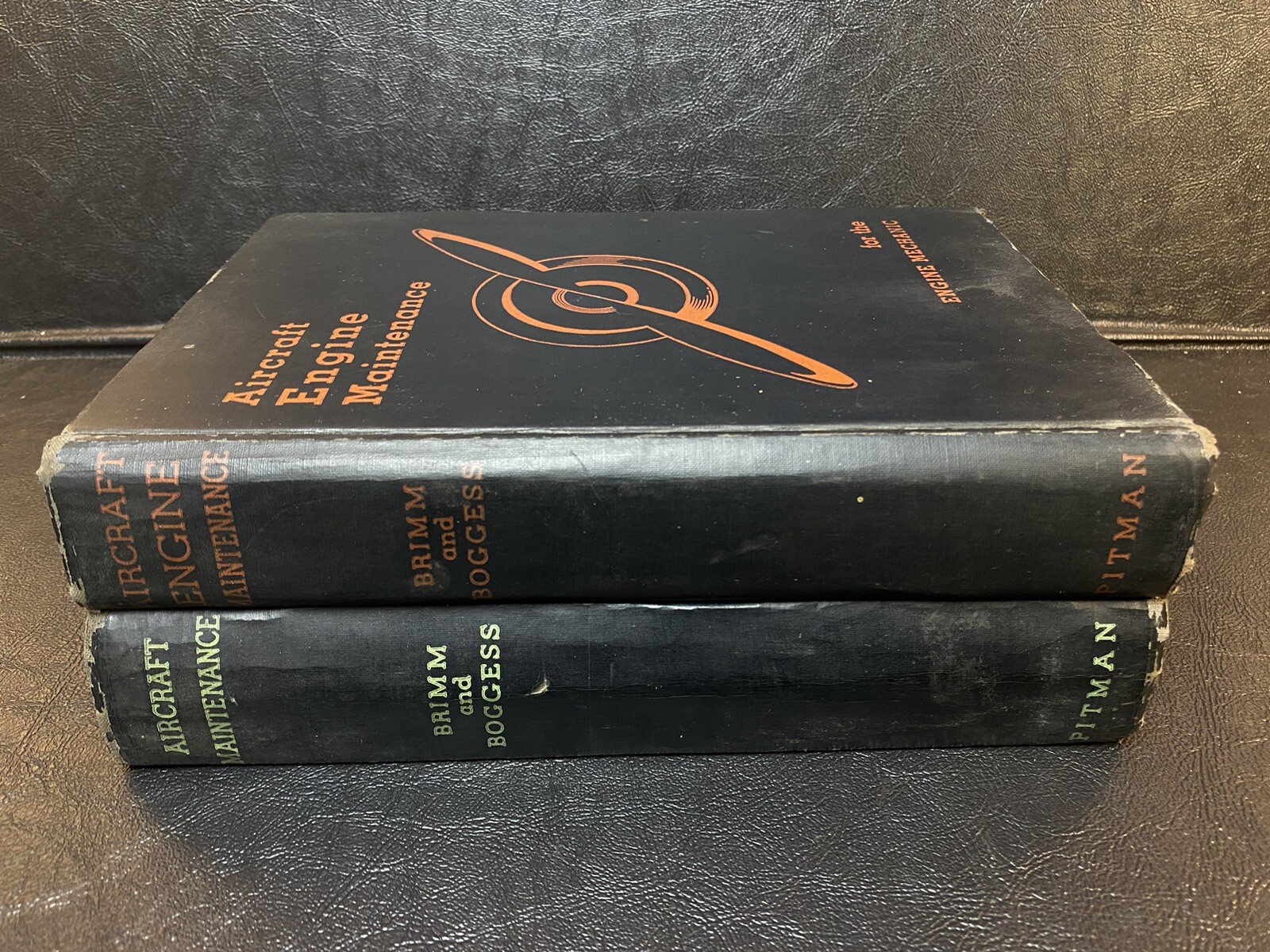 AIRCRAFT & AIRCRAFT ENGINE MAINTENANCE HC~1939/40 Brimm&Boggess Pitman Chicago