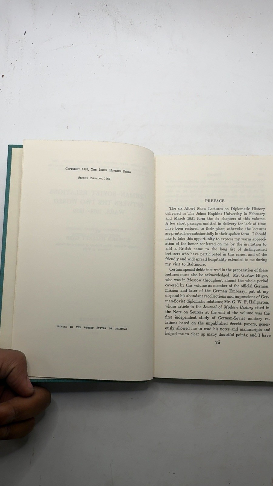 German-Soviet Relations Between the Two World Wars, 1919-1939 Edward Hallett …