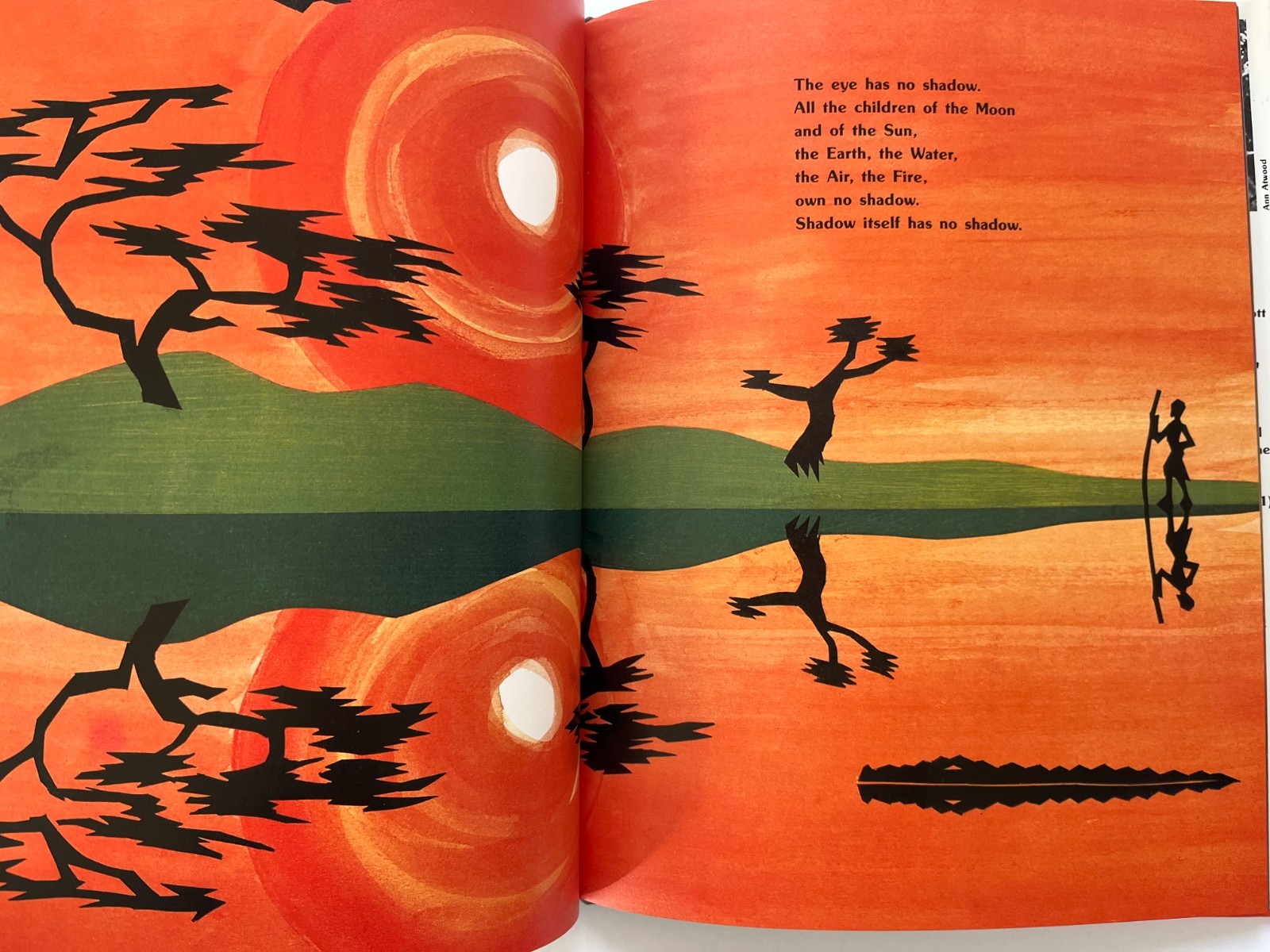 MARCIA BROWN ~ SIGNED ~ Shadow by Blaise Cendrars, 1982 Caldecott Medal winner