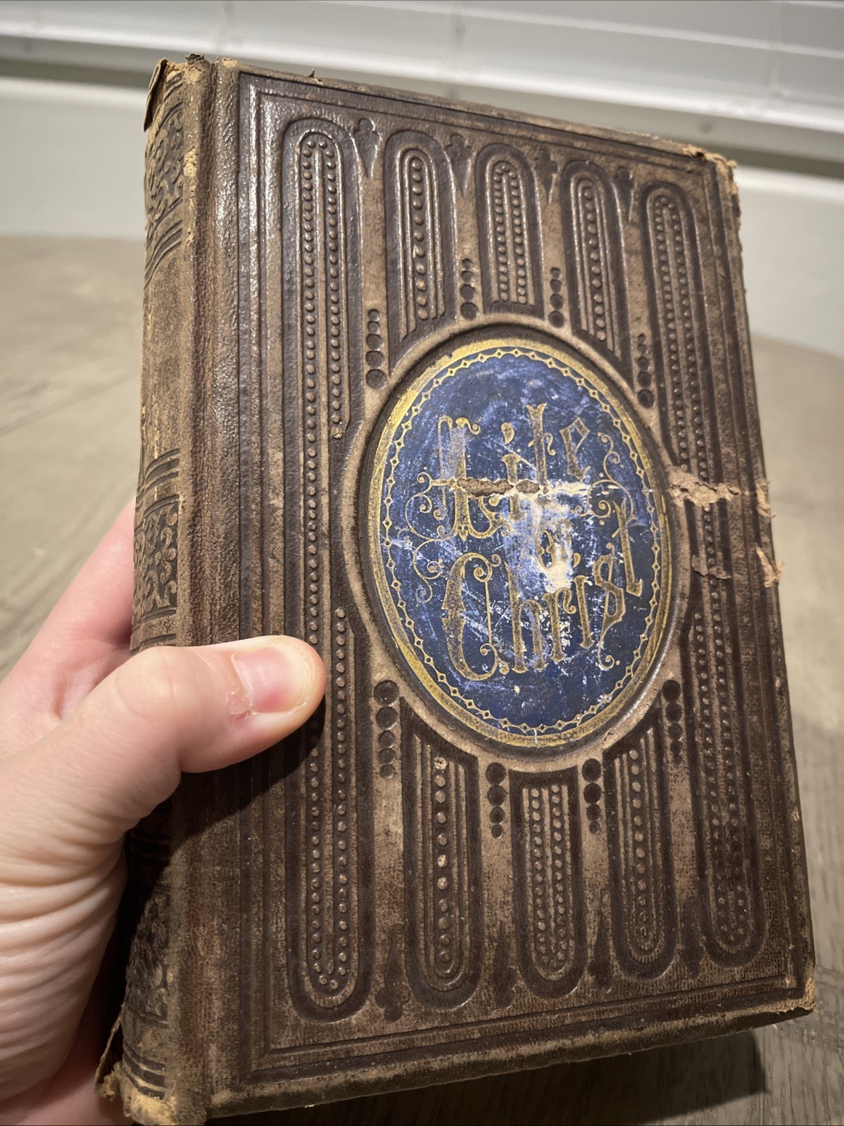 Life Of Christ Fleetwood 1871 Illustrated W/ History Of The Jews – Leather Book