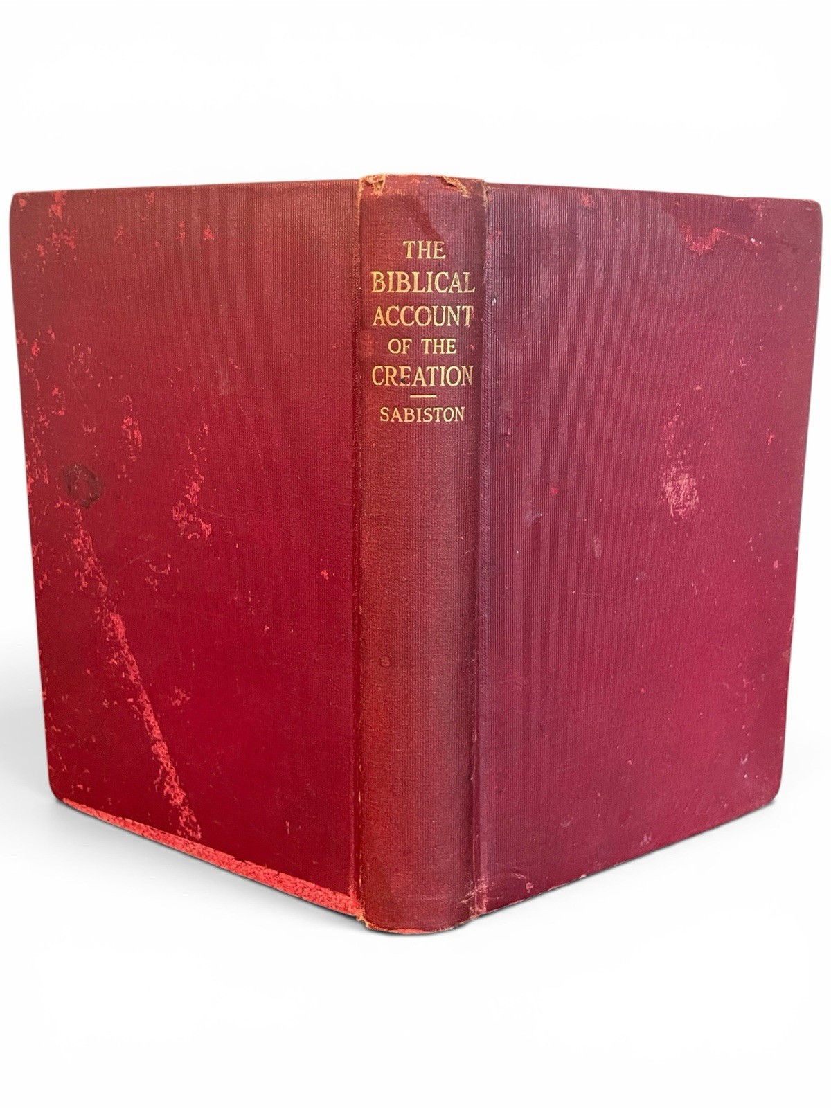 The Biblical Account of the Creation Magnus Sabiston 1909 Antique Hardcover Book