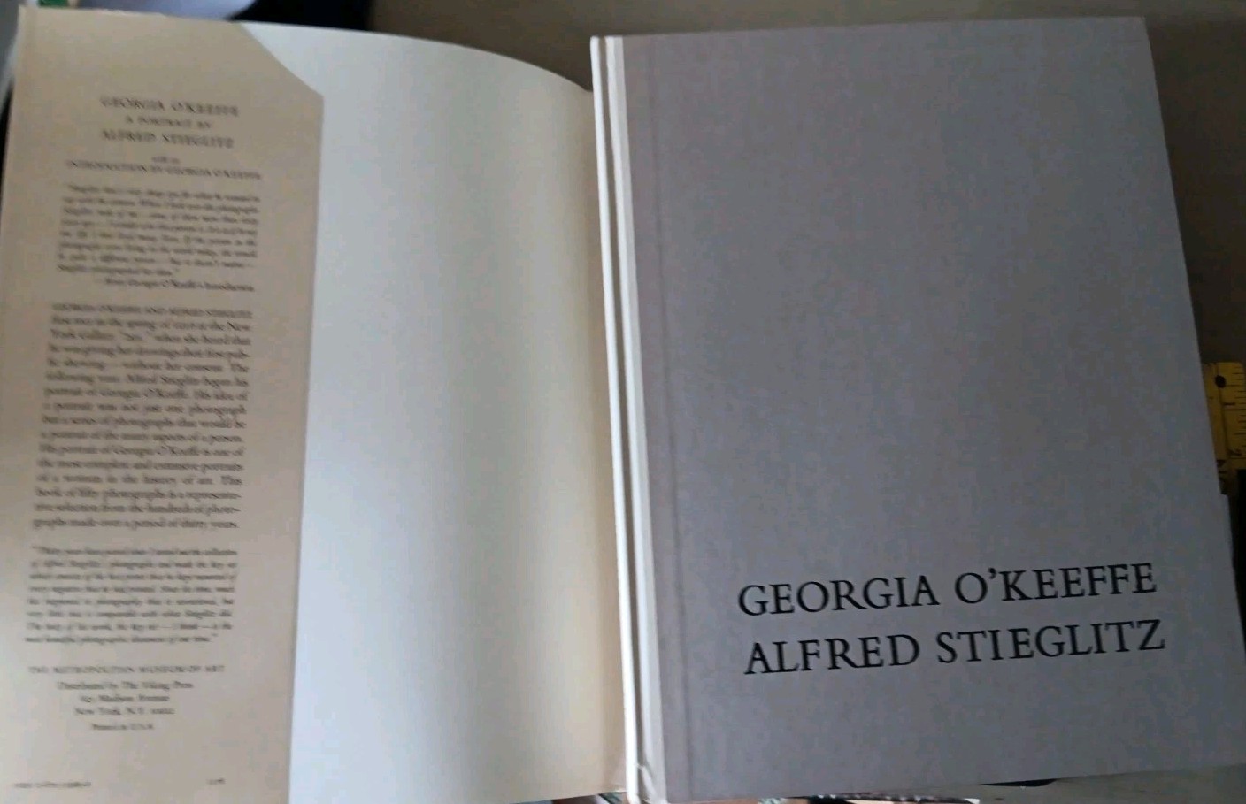 Georgia O’Keefe A Portrait by Alfred Stieglitz 1st Edition 1978 HCDJ + Slipcase