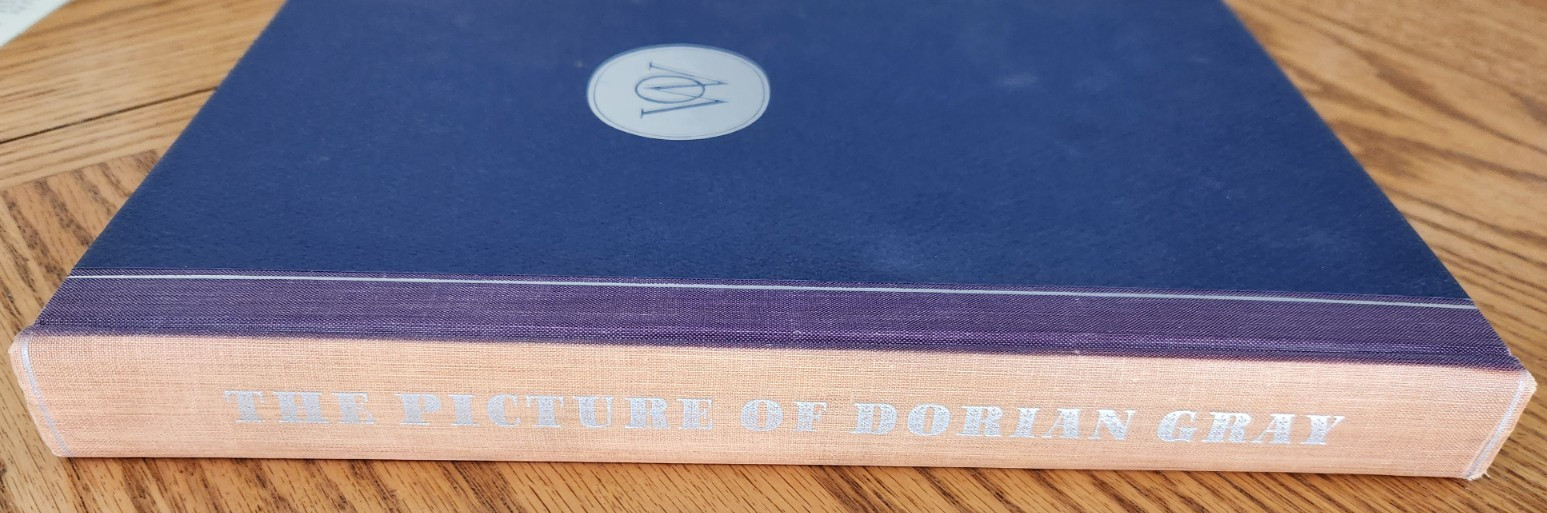 The Picture of Dorian Gray Oscar Wilde Heritage Press 1957 Slipcase Sandglass