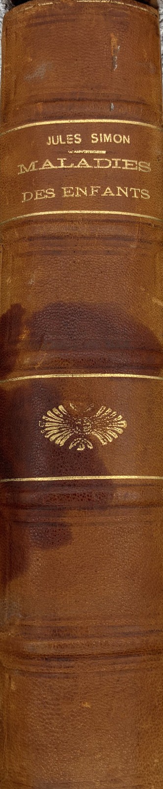 Antique 1887 Book Conferences Therapeutiques Et Cliniques by Dr. Jules Simon