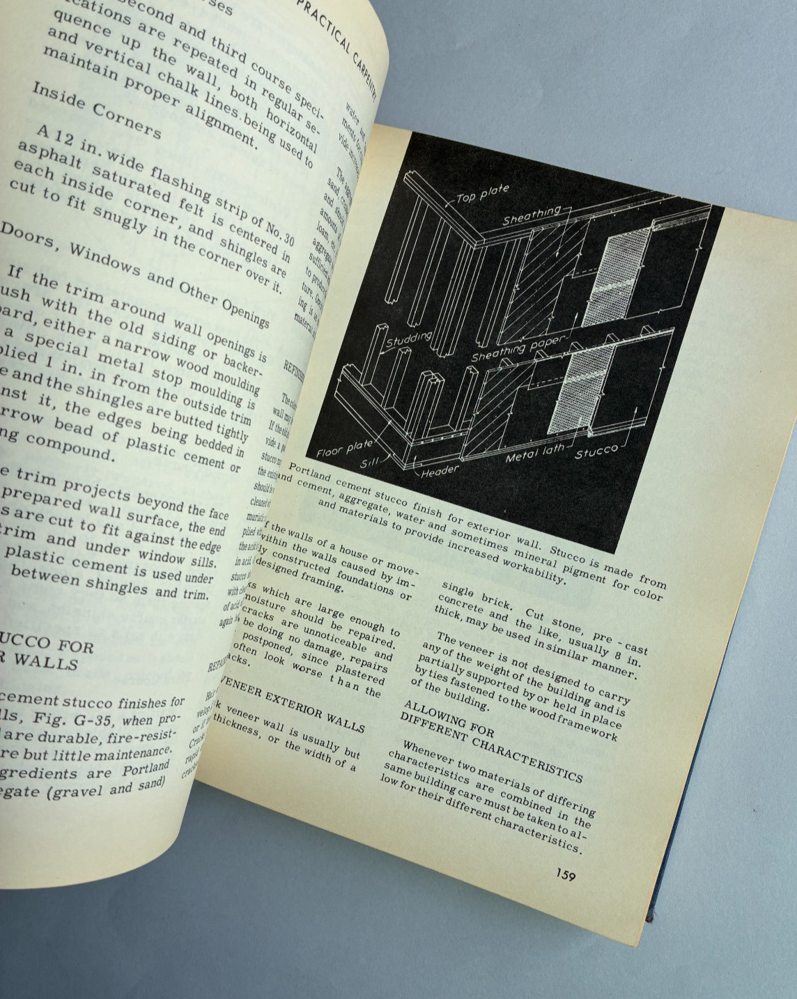 Vintage Practical Carpentry Book 1963