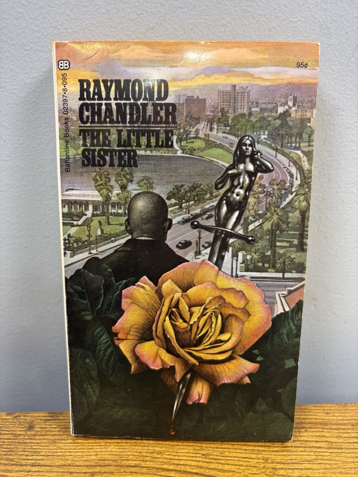 The Little Sister Raymond Chandler 1971 Vintage Paperback Tom Adams Ballantine
